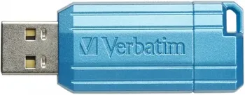 Verbatim Store 'n' Go PinStripe Caribbean Blue 64GB, USB-A 2.0