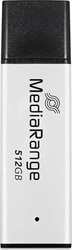 MediaRange USB 3.0 Performance Aluminium 512GB, USB-A 3.0