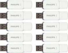 Philips Snow Edition 32GB, USB-A 2.0, 10er-Pack