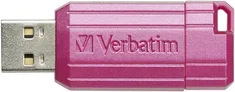 Verbatim Store 'n' Go PinStripe Hot Pink 16GB, USB-A 2.0