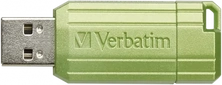 Verbatim Store 'n' Go PinStripe Eucalyptus Green 32GB, USB-A 2.0