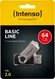 Intenso Basic Line 64GB, USB-A 2.0
