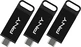 PNY Elite Type-C 128GB, USB-C 3.0, 3er-Pack