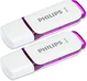 Philips Snow Edition Magic Purple 64GB, USB-A 2.0, 2er-Pack