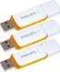 Philips Snow Edition 128GB, USB-A 2.0, 3er-Pack