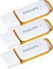 Philips Snow Edition 128GB, USB-A 2.0, 3er-Pack