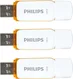 Philips Snow Edition 128GB, USB-A 2.0, 3er-Pack