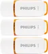 Philips Snow Edition 128GB, USB-A 2.0, 3er-Pack