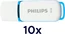 Philips Snow Edition 16GB, USB-A 2.0, 10er-Pack