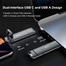 SSK SD301 512GB, USB-A 3.1/USB-C 3.1