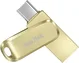 SanDisk Ultra Dual Drive Luxe gold 512GB, USB-A 3.0/USB-C 3.0