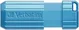 Verbatim Store 'n' Go PinStripe Caribbean Blue 64GB, USB-A 2.0