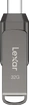 Lexar JumpDrive D400 32GB, USB-A 3.0/USB-C 3.0