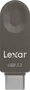 Lexar JumpDrive E32c 64GB, USB-A 3.0/USB-C 3.0