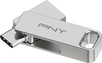 PNY Duo-Link Dual Flash Drive 256GB, USB-A 3.0/USB-C 3.0