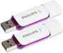 Philips Snow Edition Magic Purple 64GB, USB-A 2.0, 2er-Pack