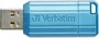 Verbatim Store 'n' Go PinStripe Caribbean Blue 16GB, USB-A 2.0